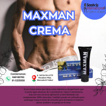 MAXMAN CREMA POTENCIADORA 